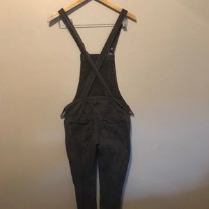 Hollister gray overalls size small